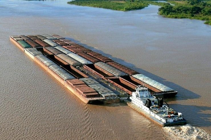 barcaza paraguay