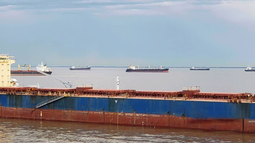 Normalizado el tránsito de buques en el Río de la Plata, vuelven los reclamos por el Magdalena