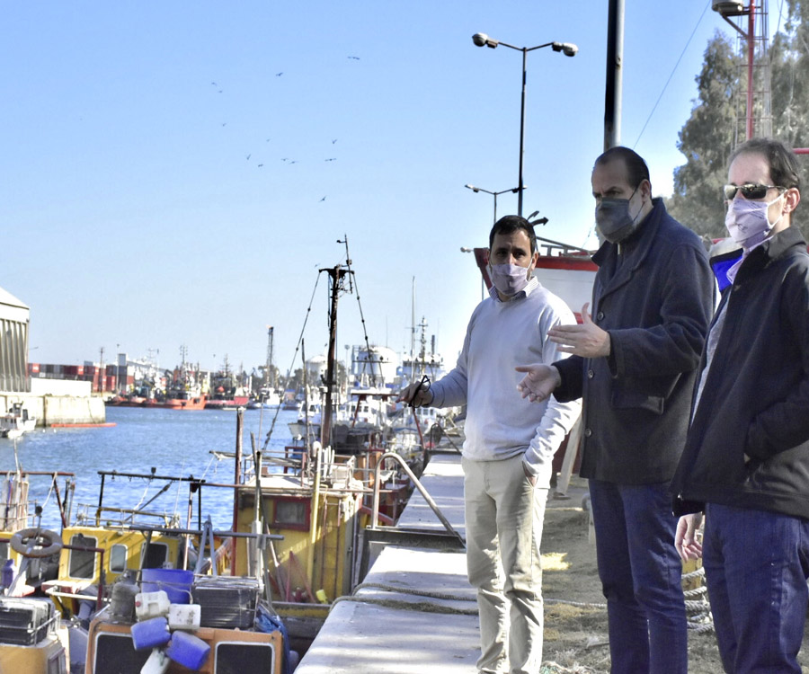 Mirá el video de cómo será el nuevo muelle de pescadores en Bahía Blanca