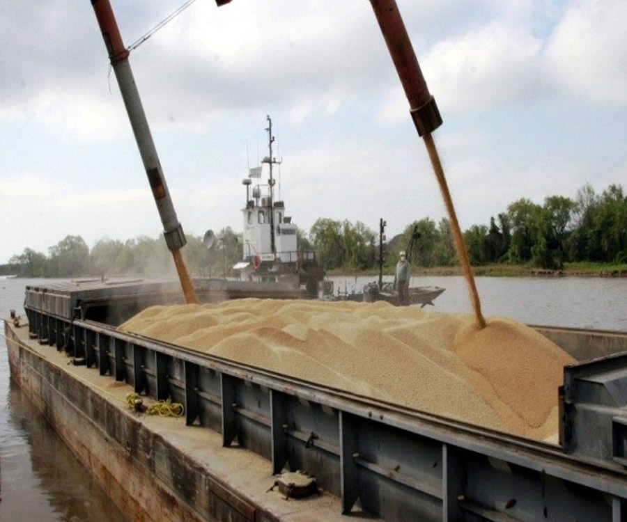 La bajante complica la llegada de granos desde Paraguay hacia el Río de la Plata