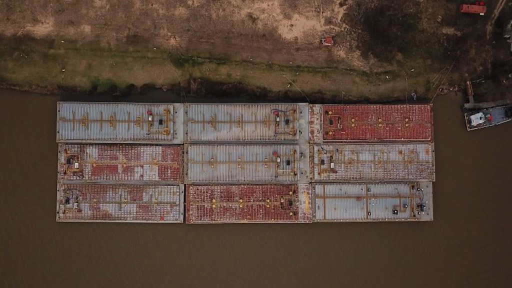 Uruguay proyecta instalar un puerto de barcazas a 6 kilómetros de la represa de Salto Grande