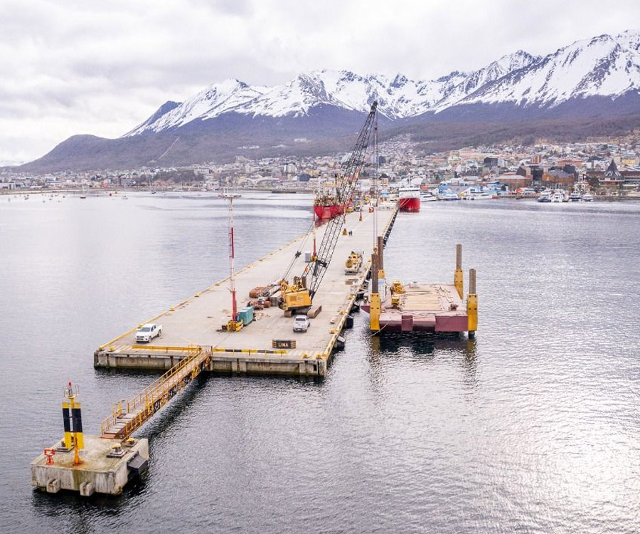 Aporte de $200 millones del Gobierno nacional para la ampliación del puerto de Ushuaia