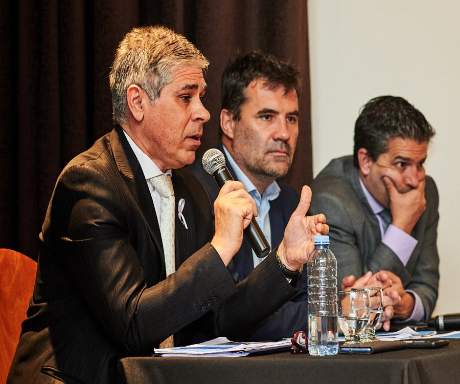 Ley de Hidrocarburos:  Martínez y autoridades de YPF expusieron ante legisladores patagónicos