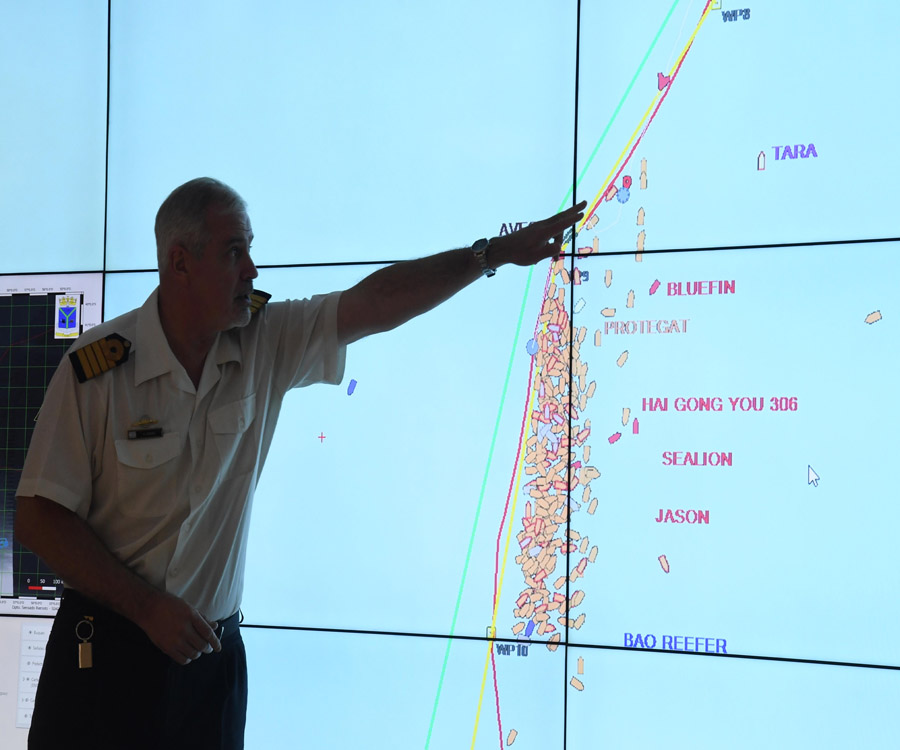 Taiana presentó el Comando Conjunto Marítimo que controlará las aguas nacionales