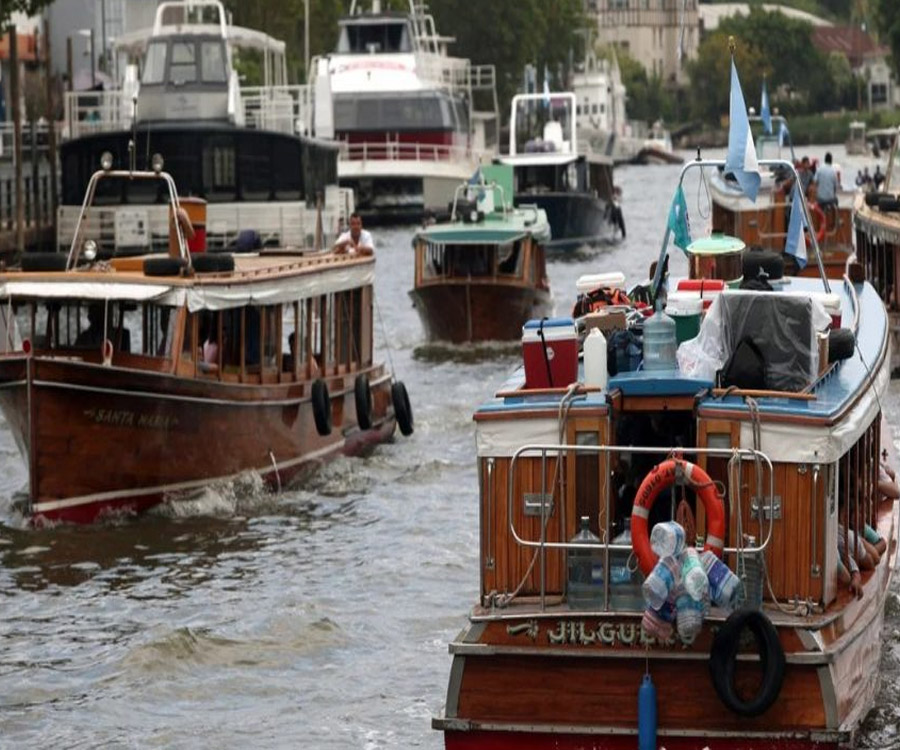 Delta: buscan renovar con Astilleros Río Santiago la flota fluvial de pasajeros
