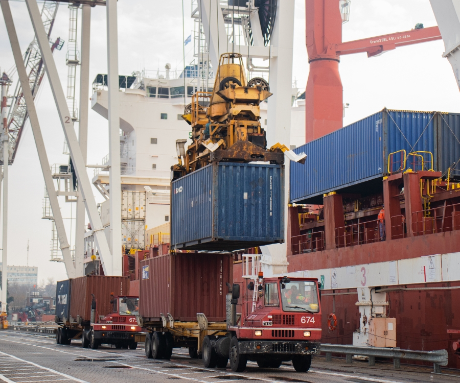 Aumentó casi un 5% la carga en el Puerto Buenos Aires