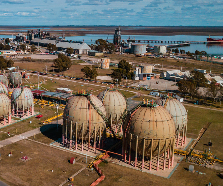 TGS reflotó el proyecto para construir una planta de GNL en Bahía Blanca