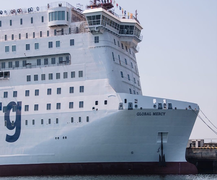 Así es el Global Mercy, el buque hospital civil más grande del mundo