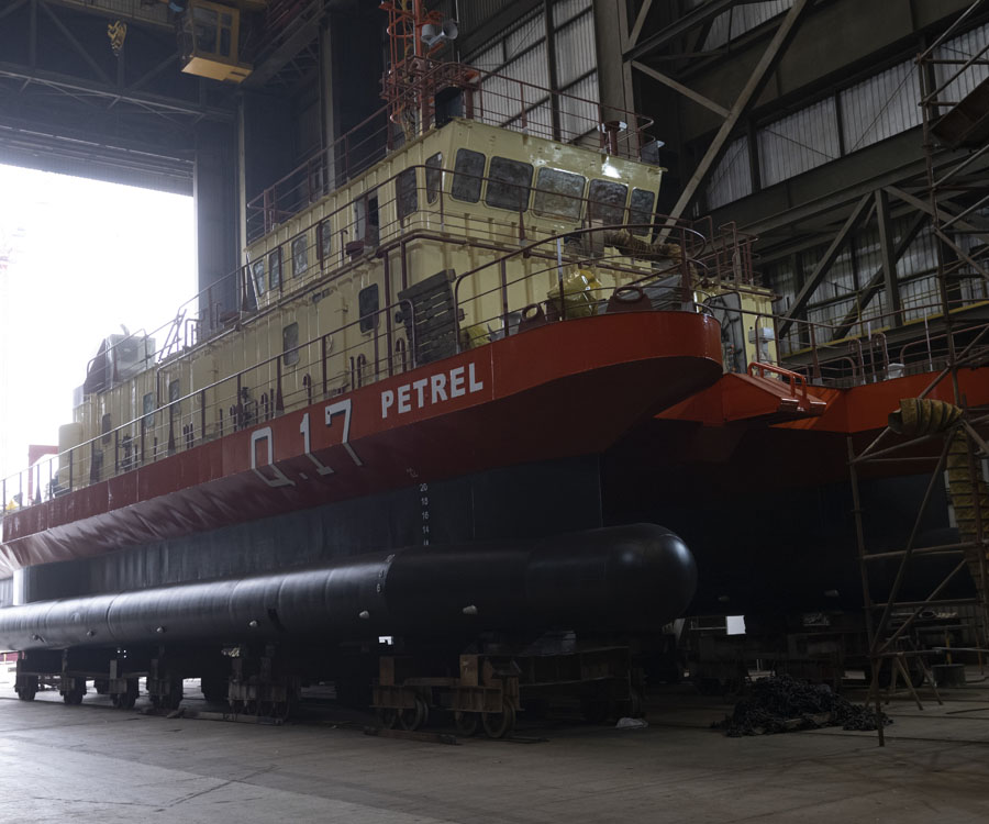 En fotos: Tandanor botará en septiembre el buque de investigación hidrográfica Petrel