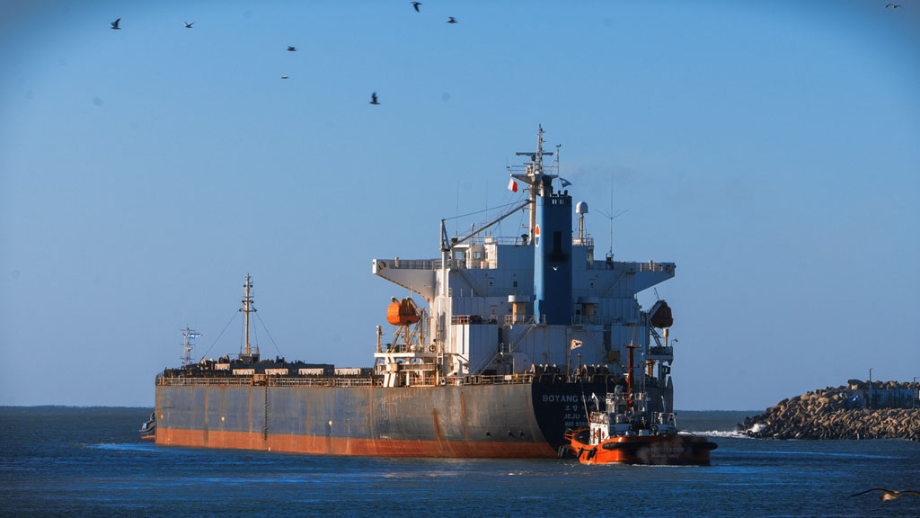 Ya se exportaron desde puerto Quequén más de 4,5 millones de toneladas de granos
