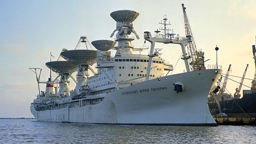 El titánico buque que coordinó el aterrizaje ruso en Venus y otras misiones espaciales