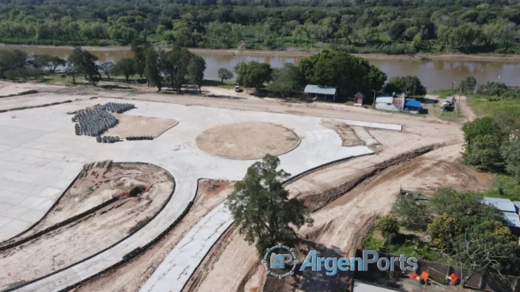Nuevos accesos y playa para camiones en el puerto de Barranqueras