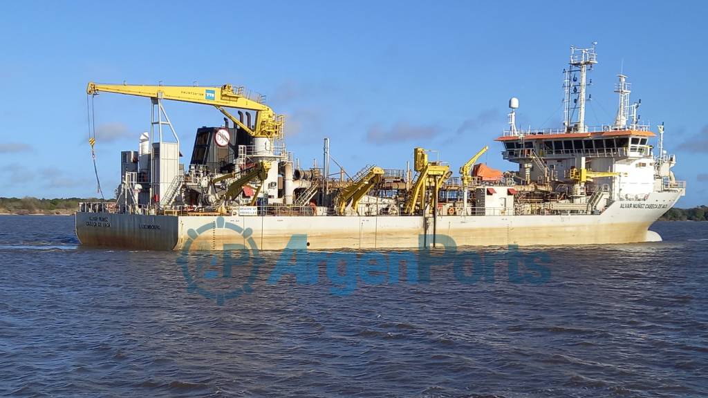 Jan de Nul presentó la oferta más baja para el dragado de mantenimiento en el río Uruguay