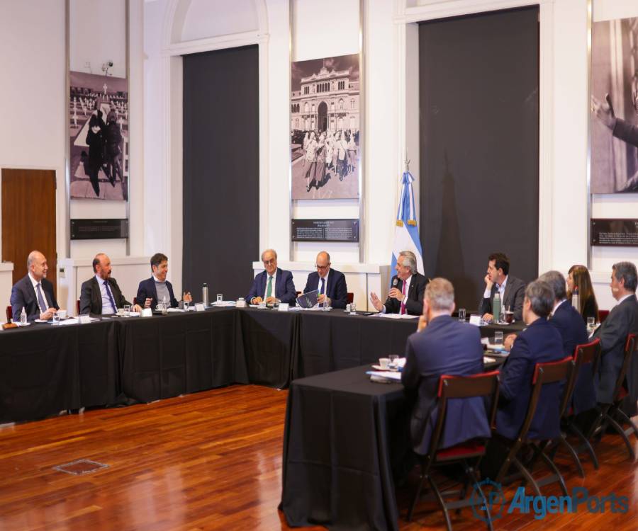 Con la presencia de Alberto Fernández, se reunió el Consejo Federal de la Hidrovía