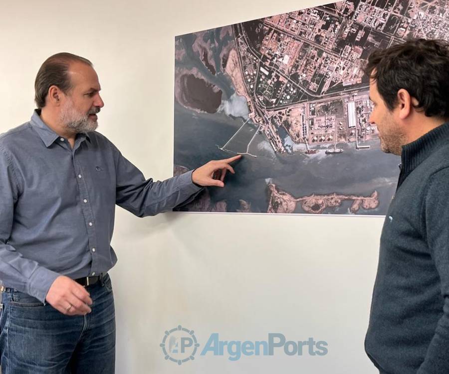 El puerto de Bahía Blanca avanza en la renovación de infraestructura