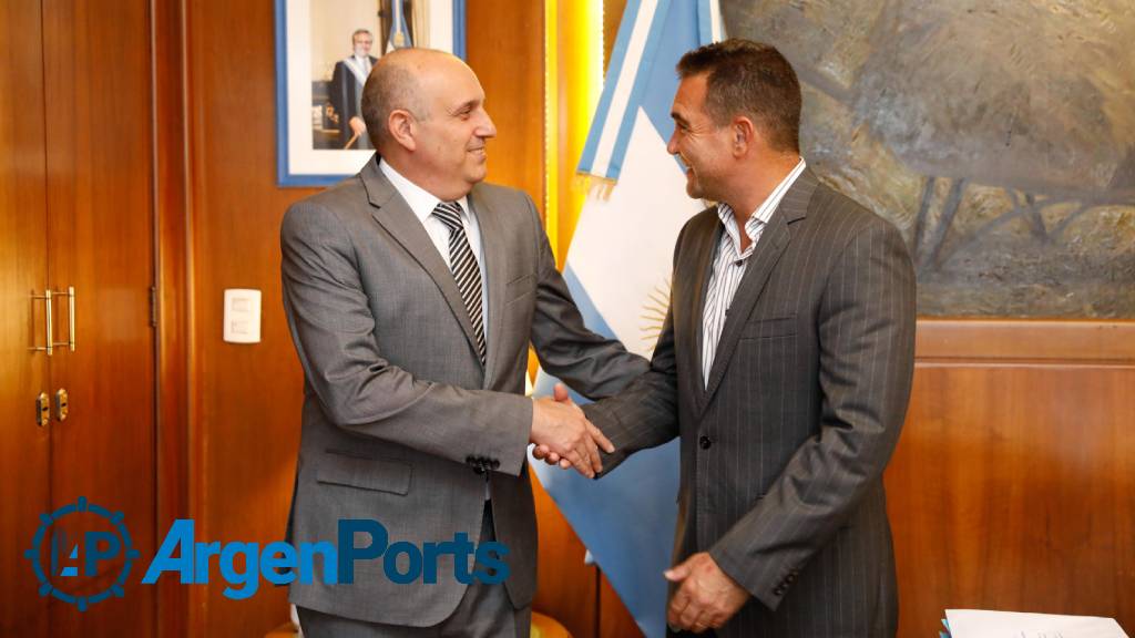 Hidrovía: Guerrera se reunió con el nuevo subsecretario nacional de Puertos