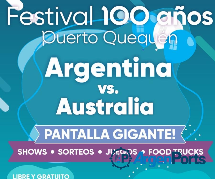 Todo listo para el Festival 100 Años de Puerto Quequén