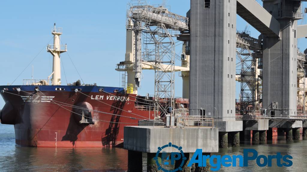 Granos: crecen las toneladas embarcadas por el puerto de Bahía Blanca