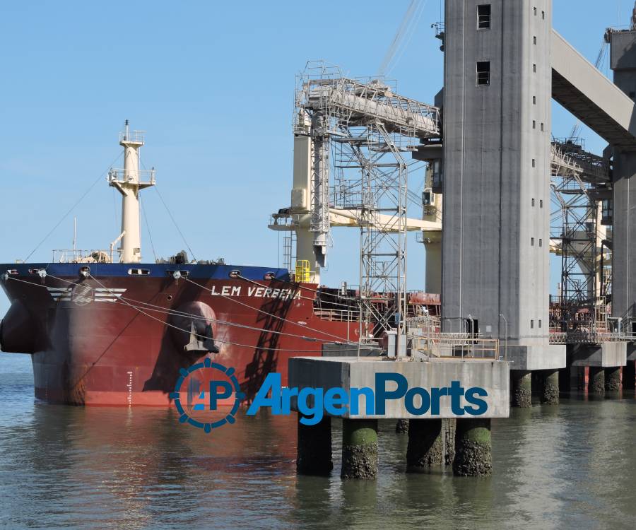 Granos: crecen las toneladas embarcadas por el puerto de Bahía Blanca
