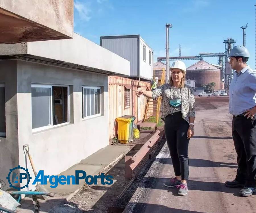 Nuevas obras de repavimentación en el puerto de San Nicolás