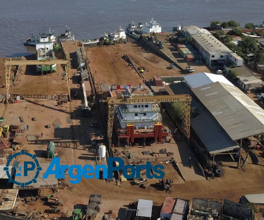 Un astillero paraguayo construirá el buque porta contenedores de mayor capacidad de la Hidrovía