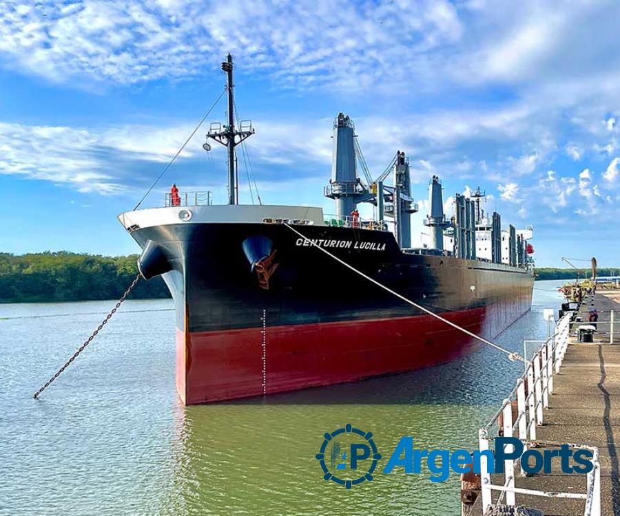 El puerto de Concepción del Uruguay no detiene el ritmo de las exportaciones
