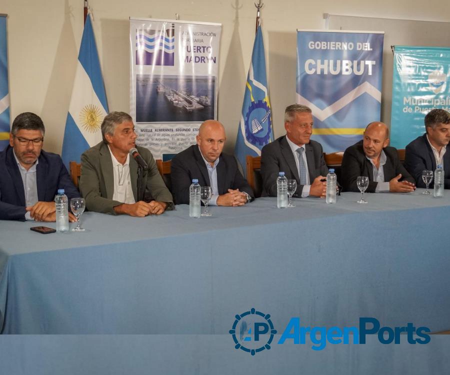 Puerto Madryn: convenio para la eliminación de cargas horizontales del Sitio 3
