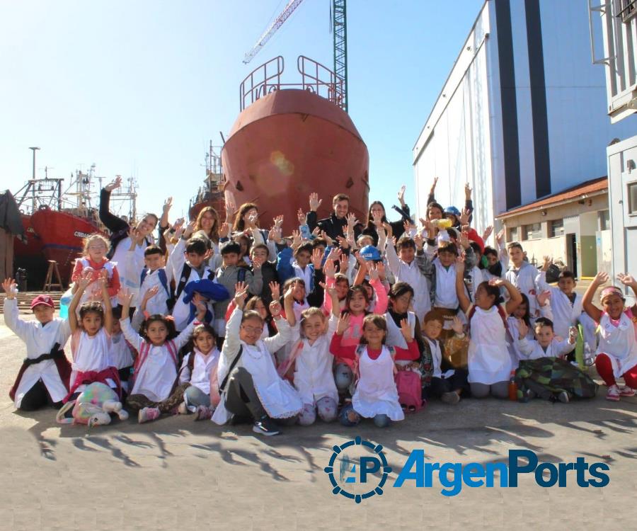 Mar del Plata: habilitan un programa de visitas educativas a paseos y empresas del puerto