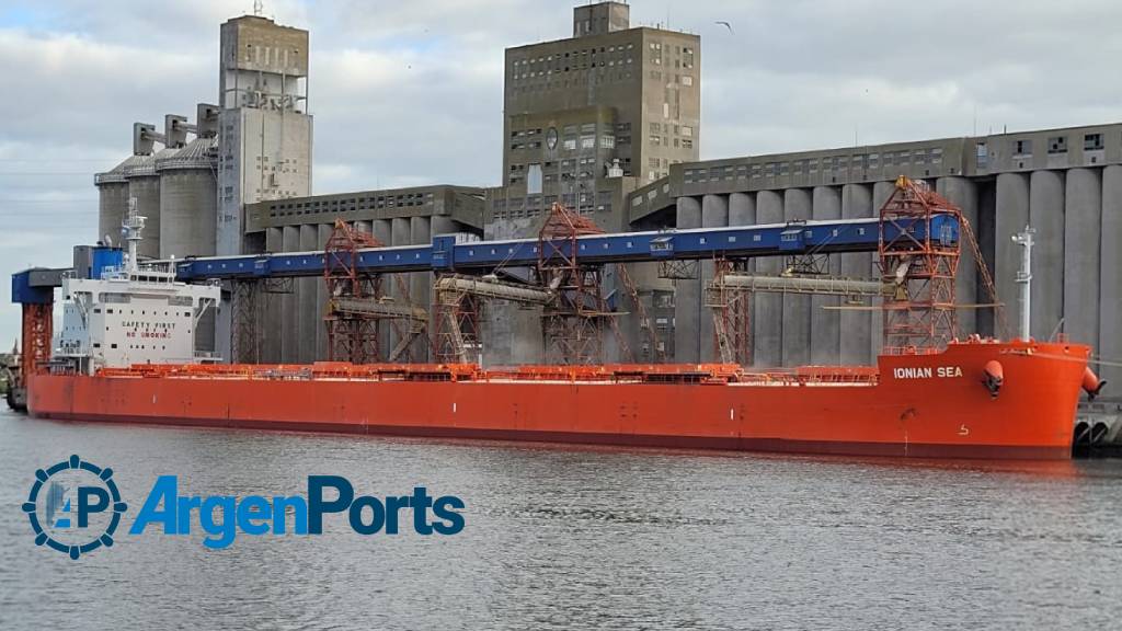 Puerto Quequén cierra el primer cuatrimestre con 1.5 millones de toneladas