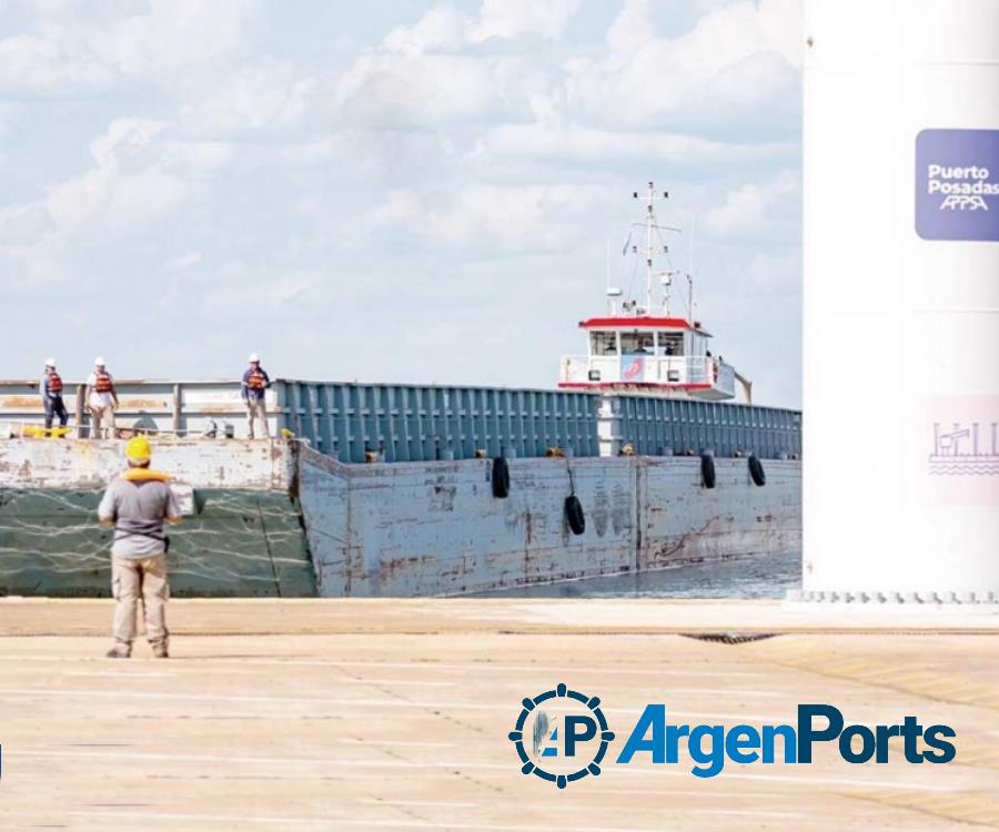 Puerto Posadas: salió el sexto envío con 16 contenedores de producción misionera