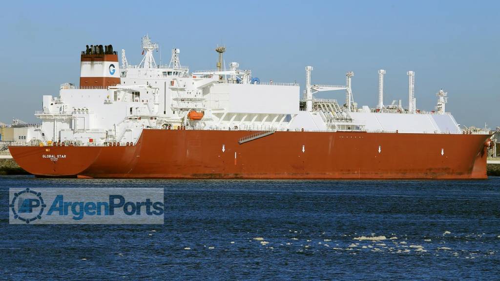 Avanza la regasificación en Bahía Blanca: entró el carrier Global Star y llega el Attalos