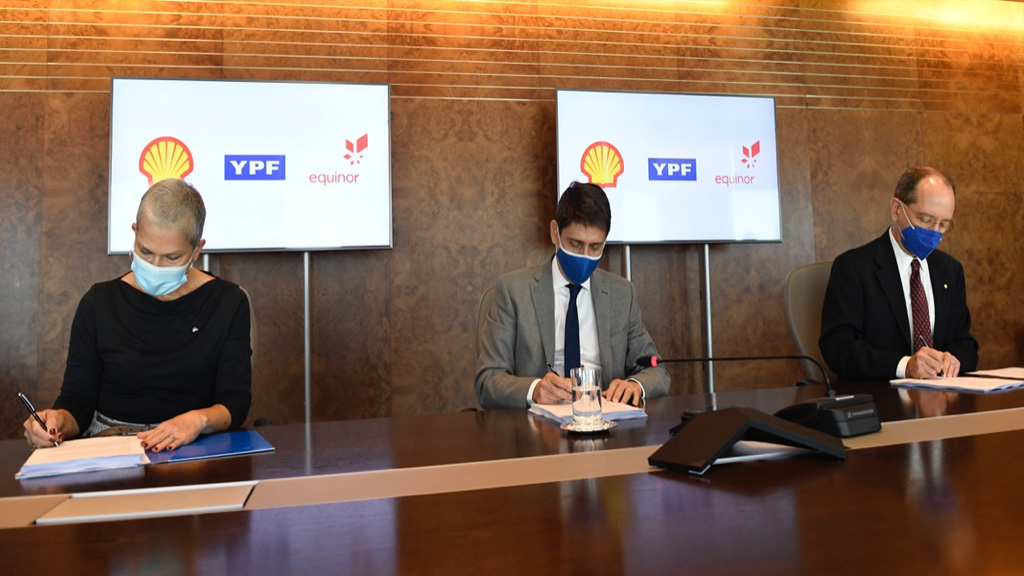 YPF y Equinor suman a Shell para la exploración del área CAN 100 en el offshore del país
