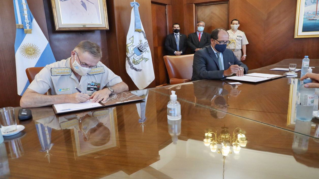 La Prefectura Naval y el Astillero Río Santiago firmaron un convenio de colaboración