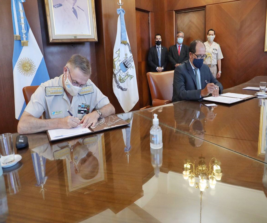 La Prefectura Naval y el Astillero Río Santiago firmaron un convenio de colaboración