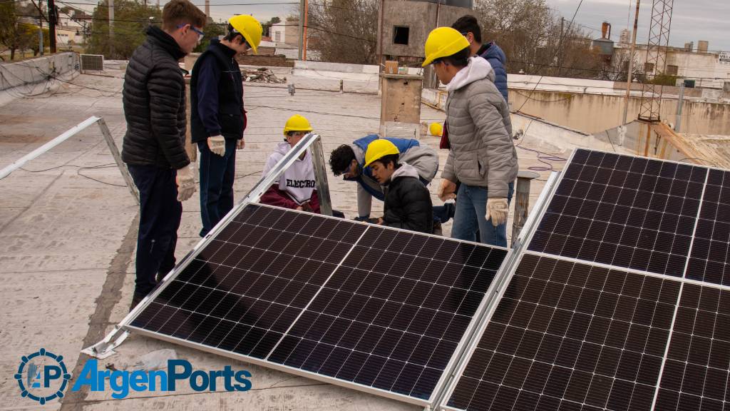 Dow impulsó la instalación de paneles solares en el Hospitalito de Ingeniero White