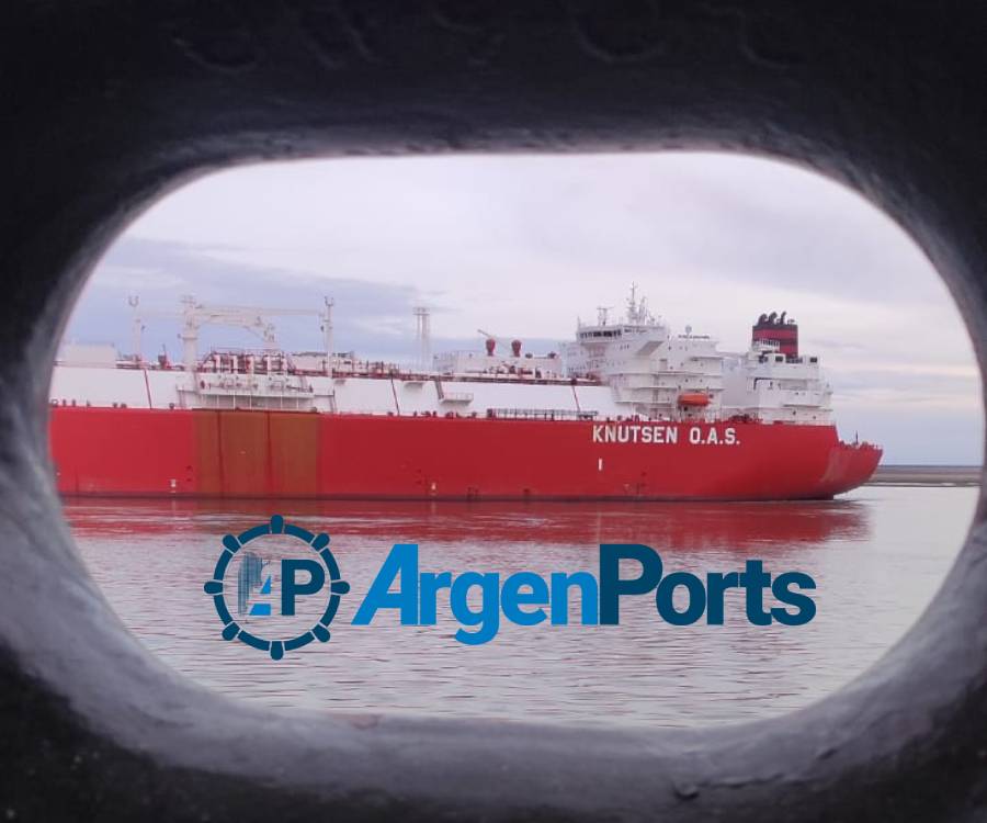 Siguen llegando carriers con GNL al puerto de Bahía Blanca
