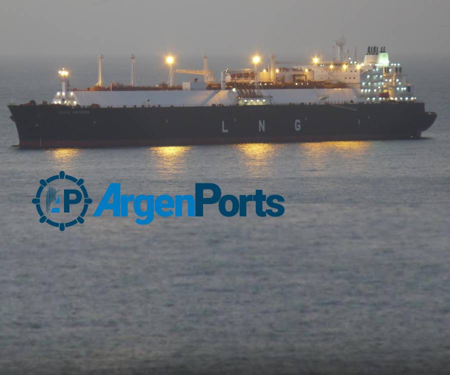 El gobierno bloqueó la descarga de un buque con gas ruso en el puerto de Bahía Blanca