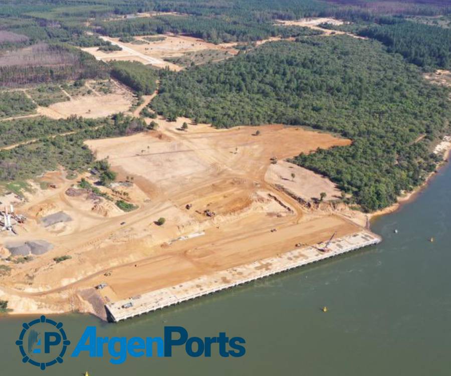 En fotos: así va quedando el nuevo puerto de Ituzaingó