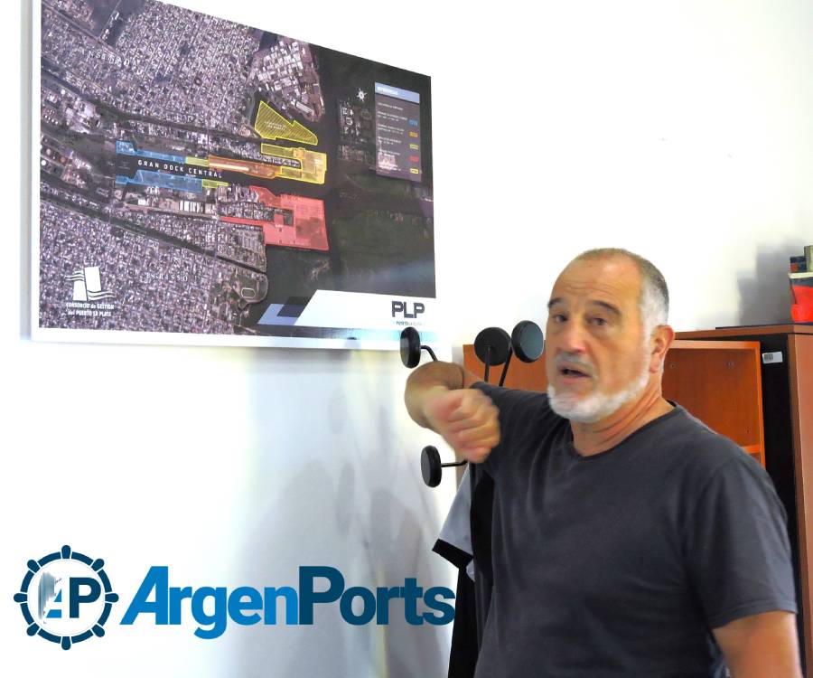 José María Lojo habló del futuro del puerto de La Plata sin el Canal Magdalena