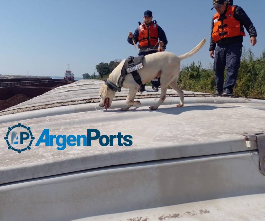 Hidrovía: Aduana profundizó los controles a barcazas provenientes de Paraguay