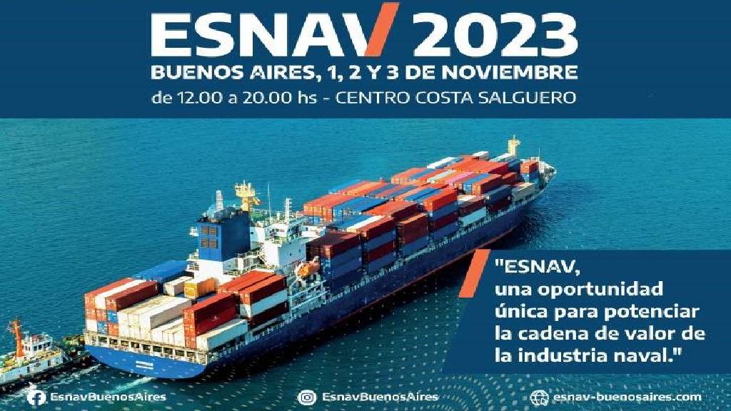 Se viene la feria de industria naval ESNAV 2023 en Costa Salguero