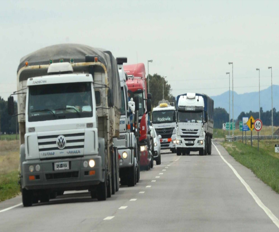 Los costos del transporte de cargas aumentaron casi un 5% en enero