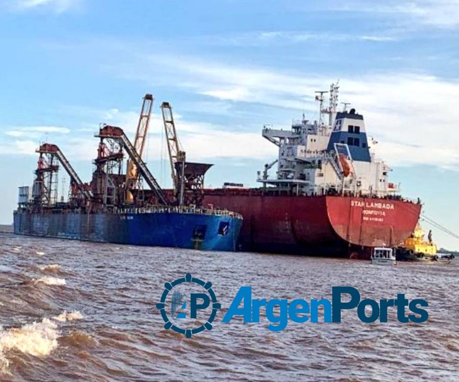 Dos triples atraques inéditos en el puerto de Nueva Palmira