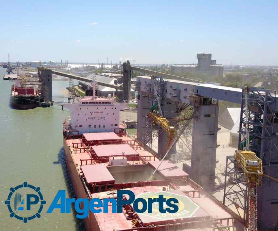 Significativo repunte de las exportaciones de granos por el puerto de Bahía Blanca