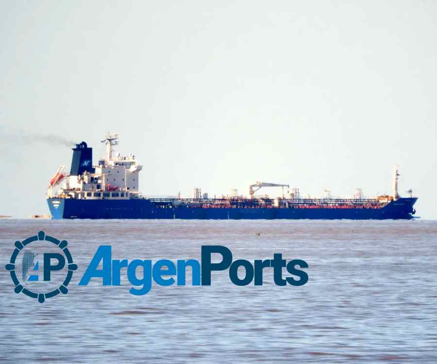 Un buque tanque embistió varios brazos de carga en el puerto de Bahía Blanca
