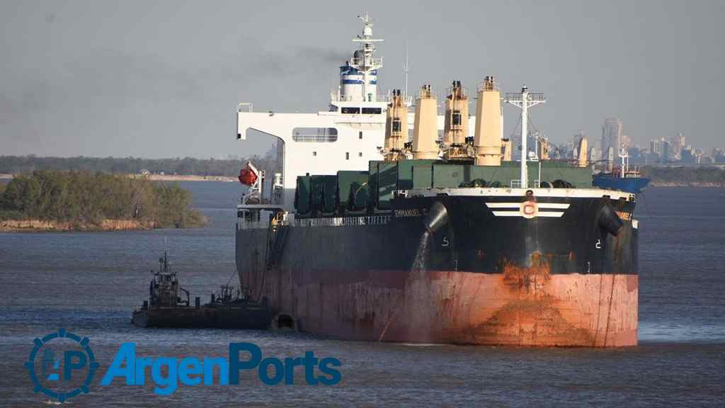 Aumenta la proporción de embarques de trigo desde los puertos del Up-River
