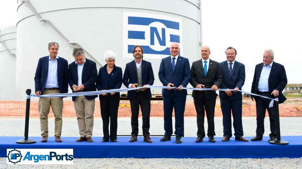 Uruguay: Navios Logistics inauguró su terminal de carga líquida en Nueva Palmira