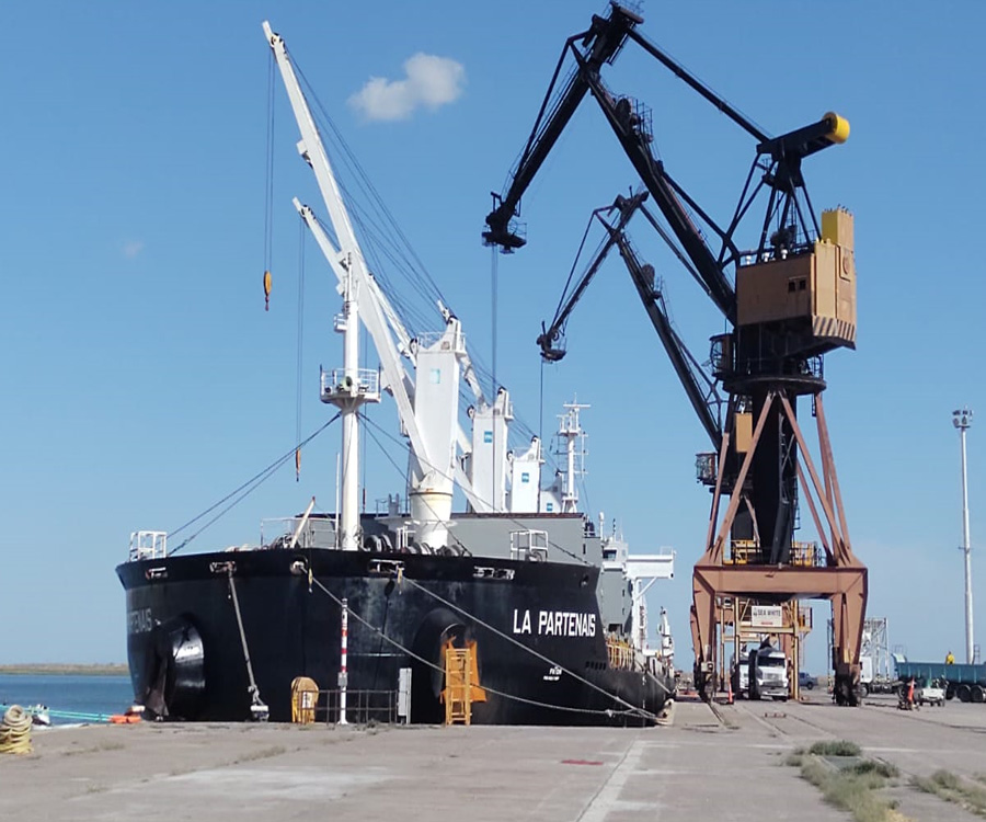 El puerto de Bahía Blanca sigue afianzando vínculos con Vaca Muerta