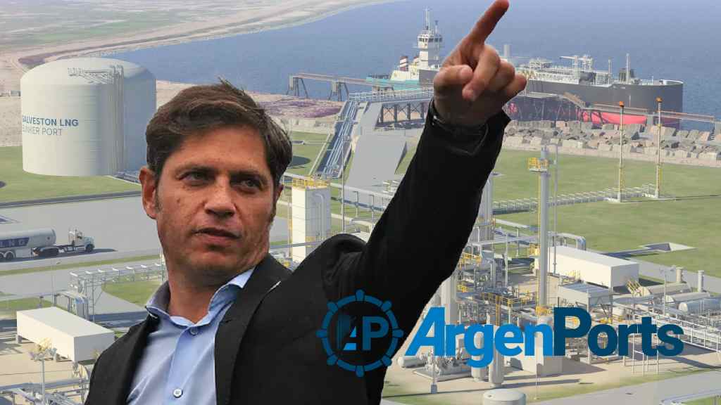 GNL: Kicillof declara de interés bonaerense la instalación de una megaplanta en Bahía Blanca