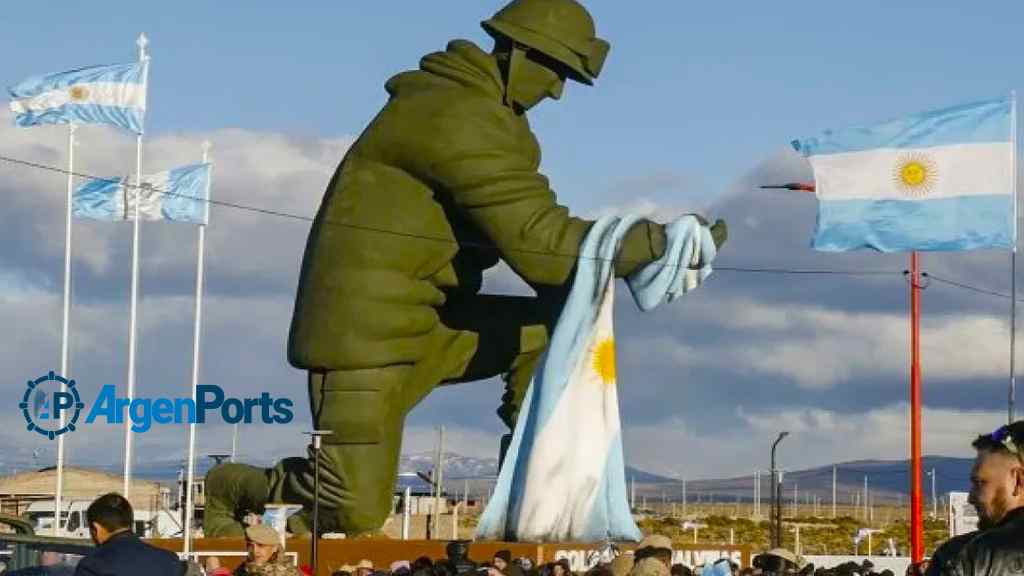 Los Héroes de Malvinas ya tienen su monumento en la Patagonia